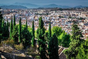 Malaga cityscape